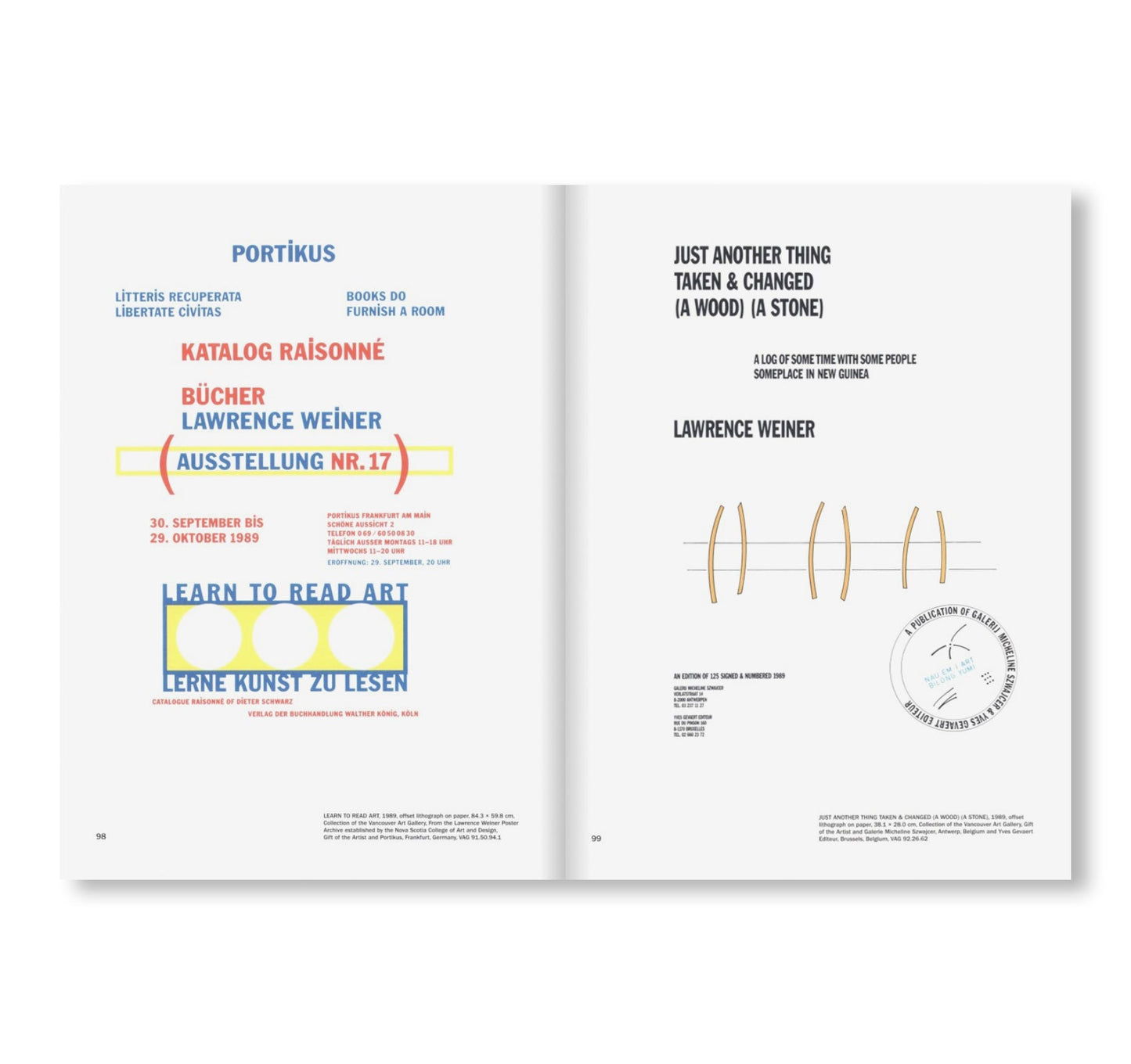 OF & ABOUT POSTERS: THE LAWRENCE WEINER POSTER ARCHIVE (1965-2021)