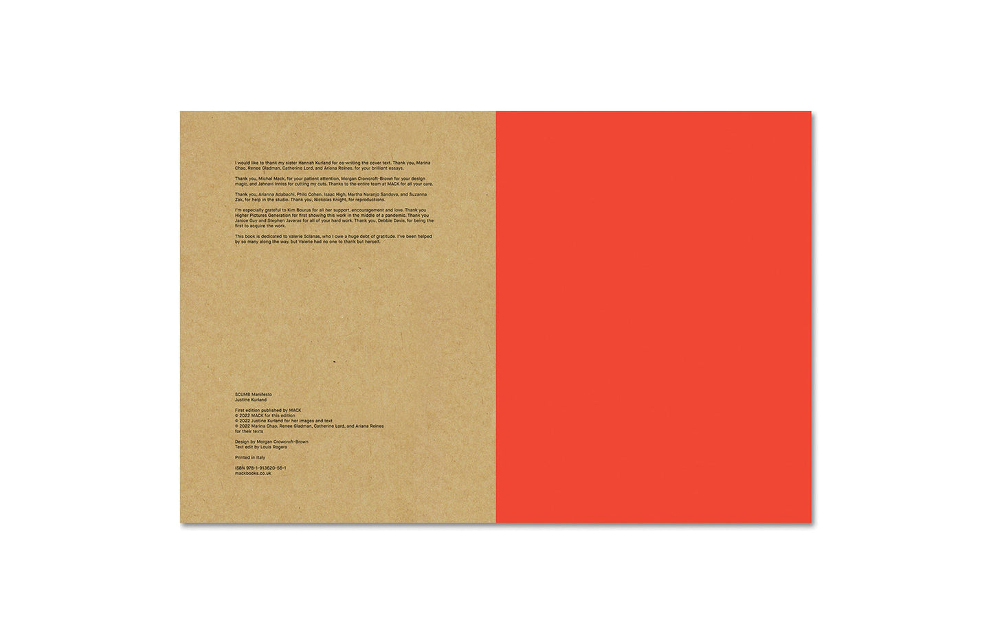 SCUMB MANIFESTO