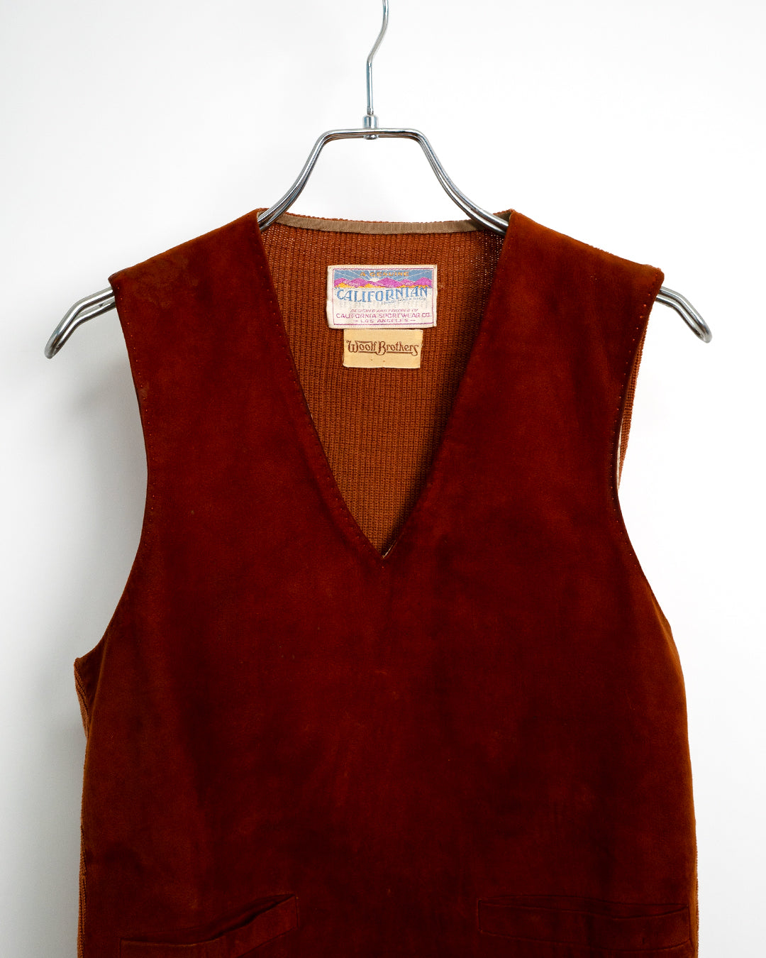 50's Suede Leather Vest