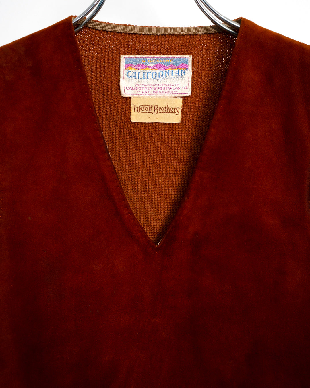 50's Suede Leather Vest