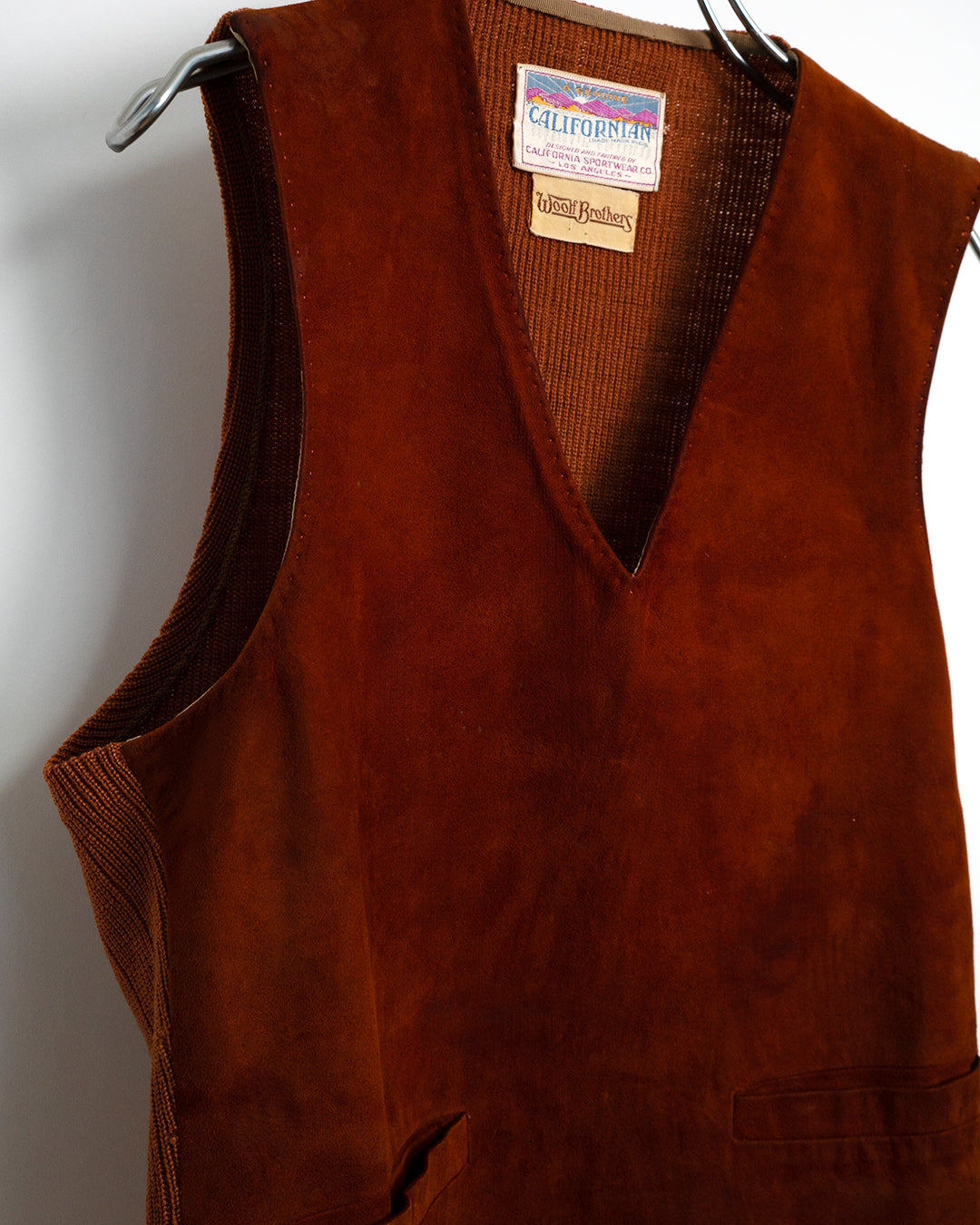 50's Suede Leather Vest