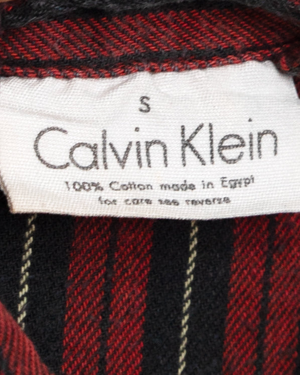 Multi-Stripe Pajama Shirt