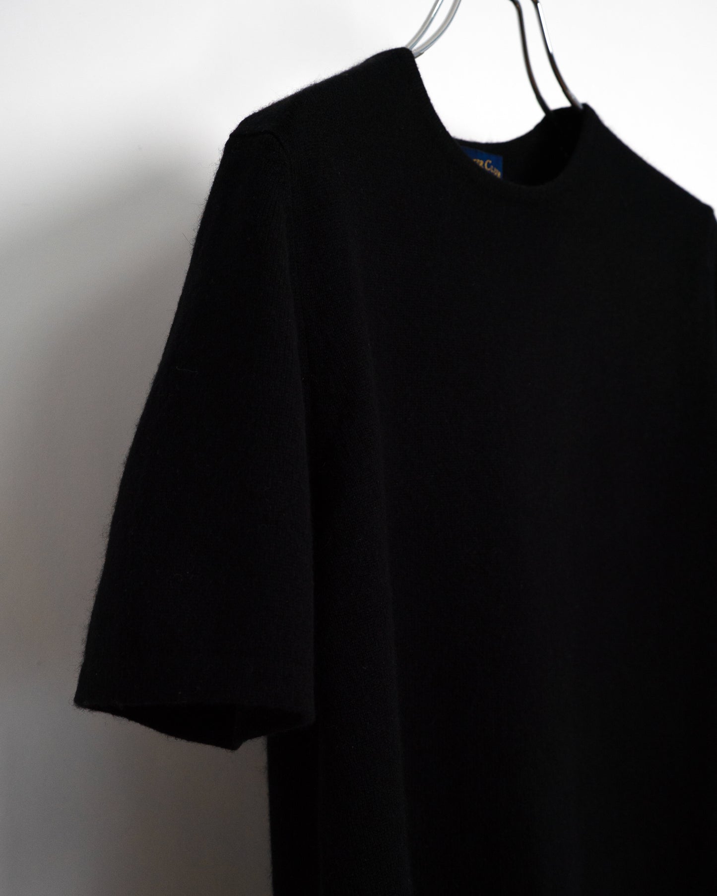 Short-Sleeved Cashmere Knit