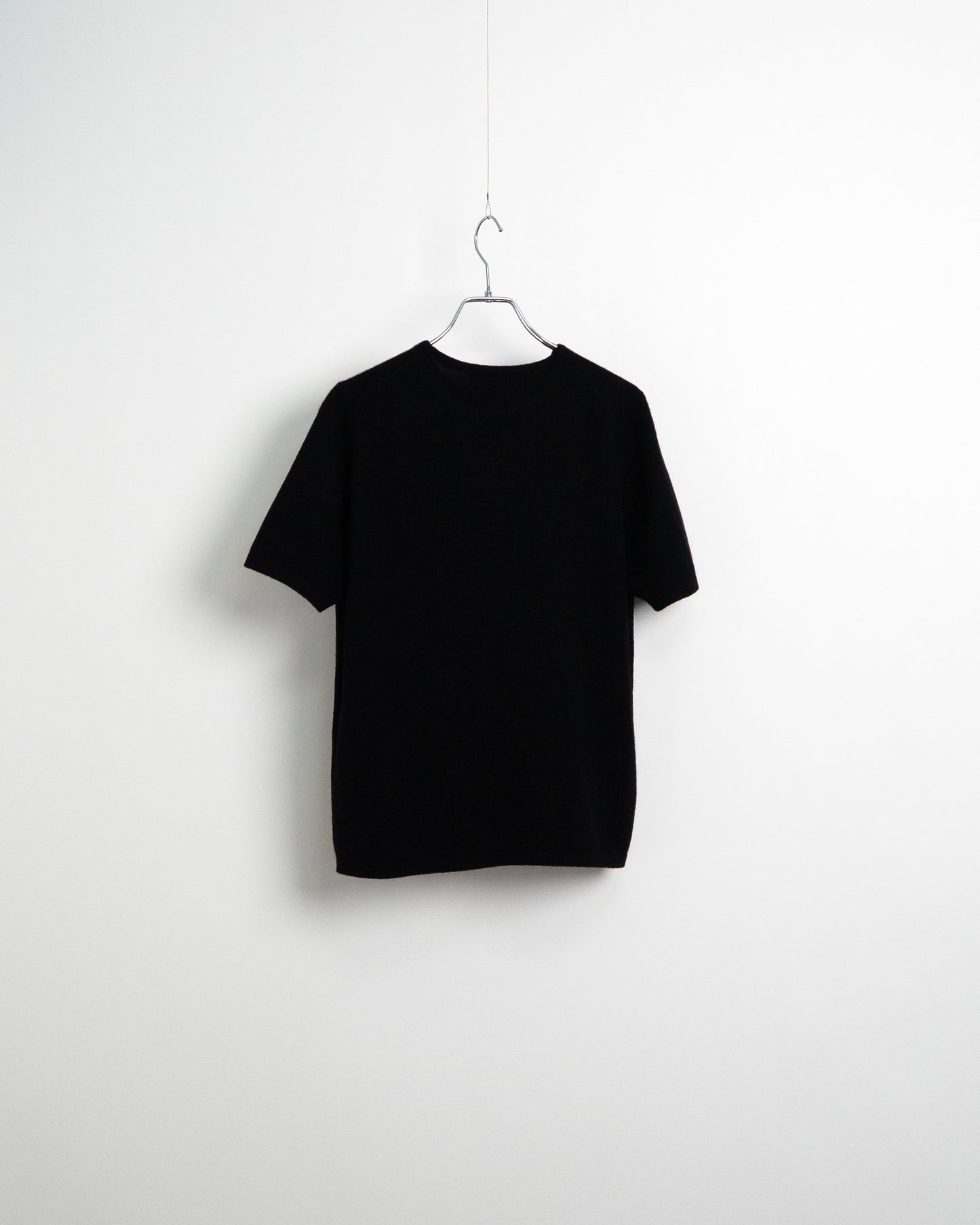 Short-Sleeved Cashmere Knit