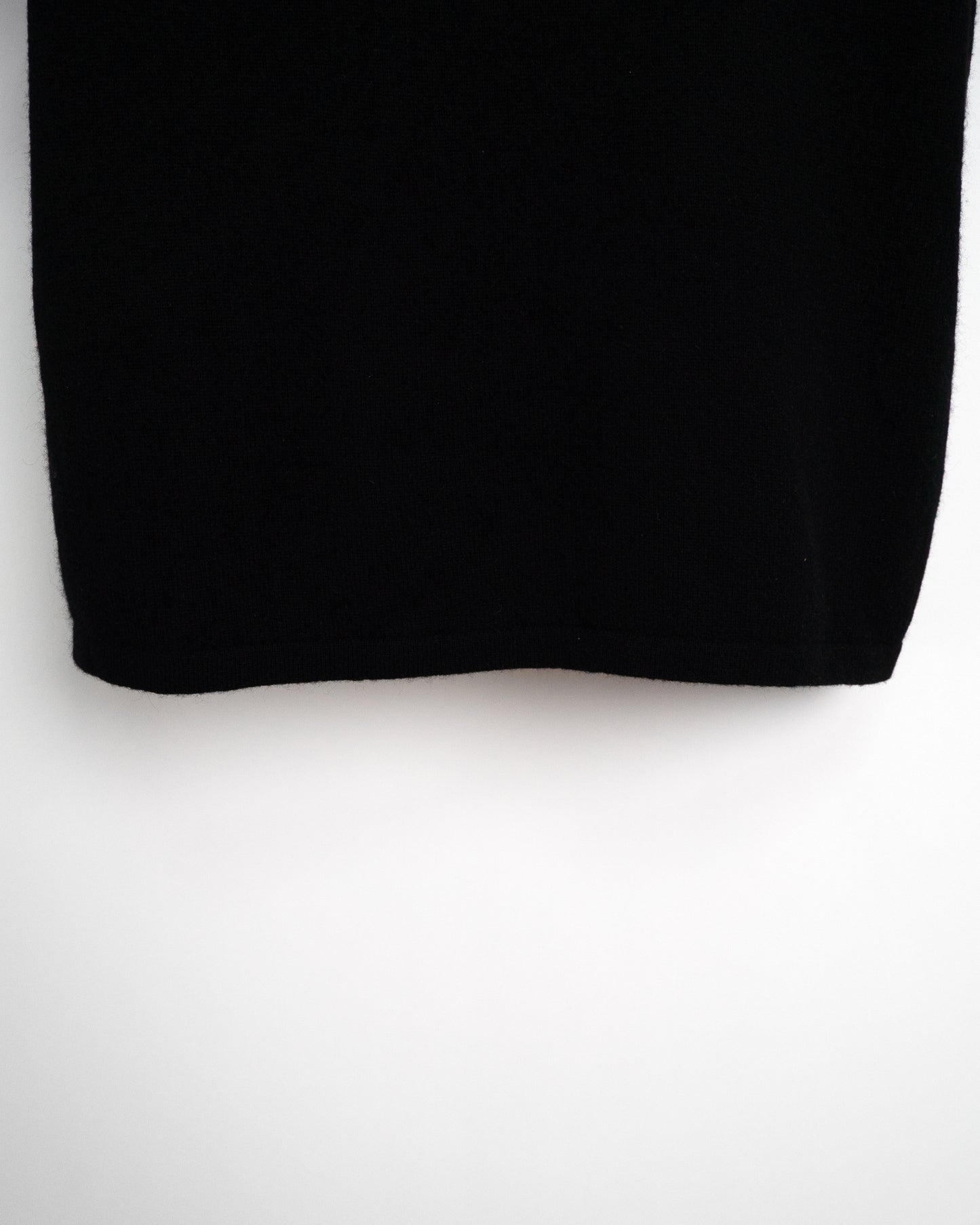 Short-Sleeved Cashmere Knit