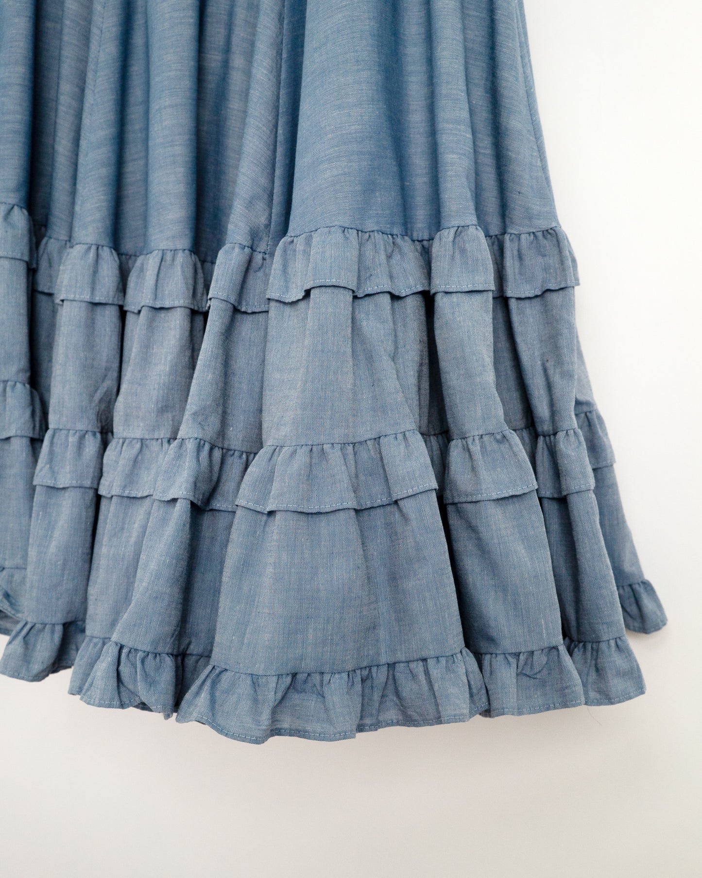 70's Tiered Skirt