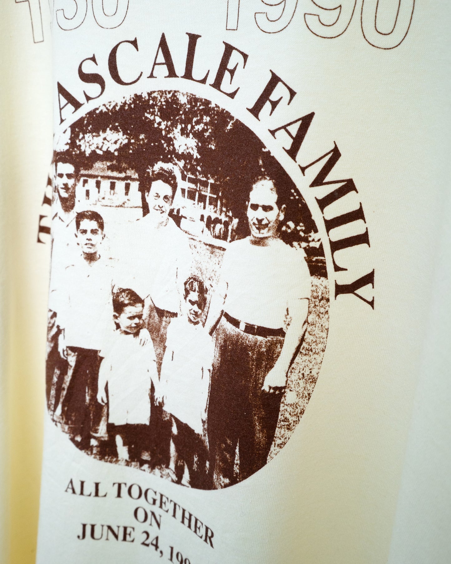 90's "THE PASCALE FAMILY" T-Shirt