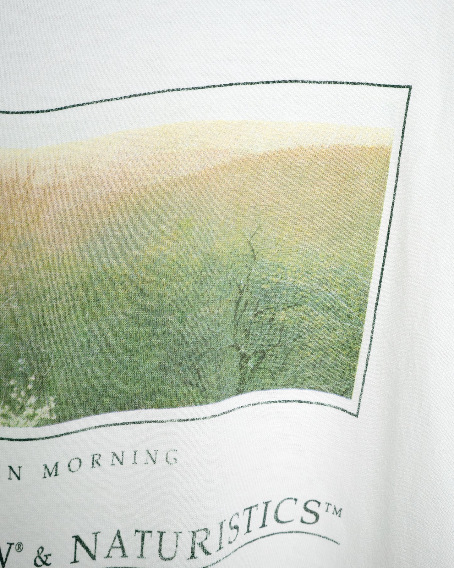 90's "NATURAL GLOW & NATURISTICS" T-Shirt