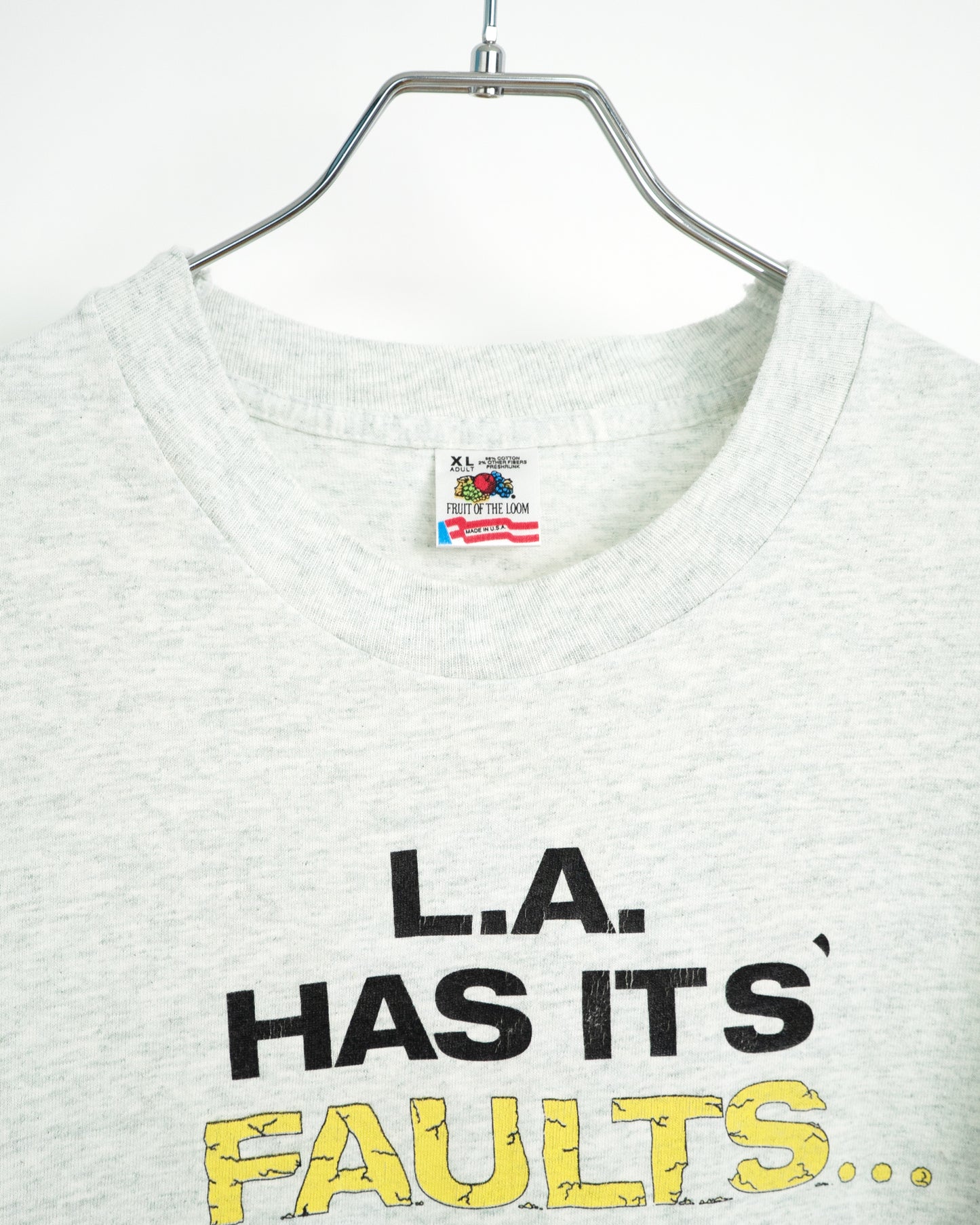 90's "L.A. HAS IT'S BUT LIVING HERE IS A RIOT" T-Shirt
