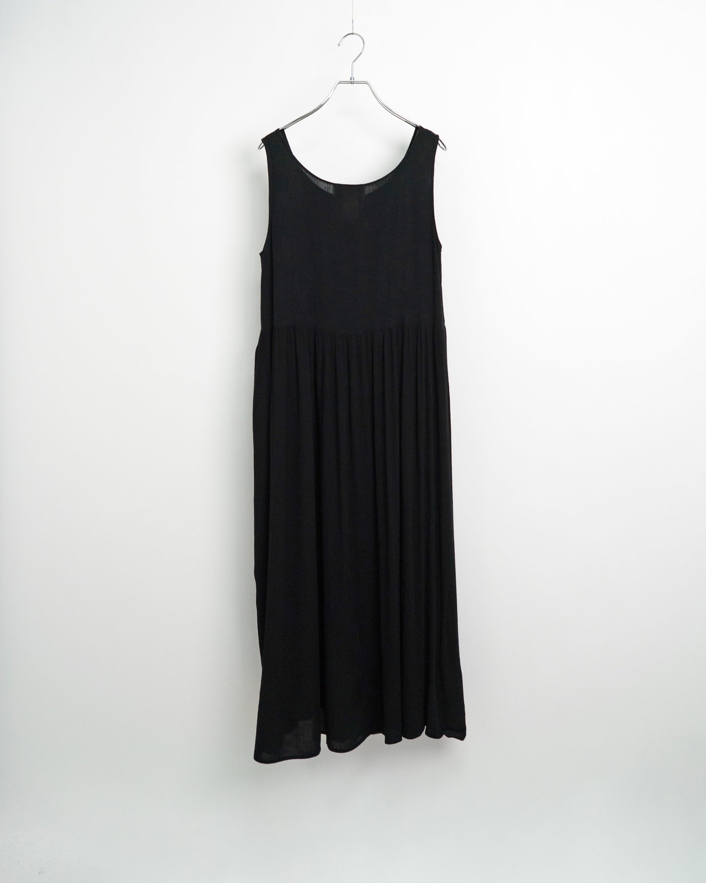 70's-80's Striped Crepe Dress