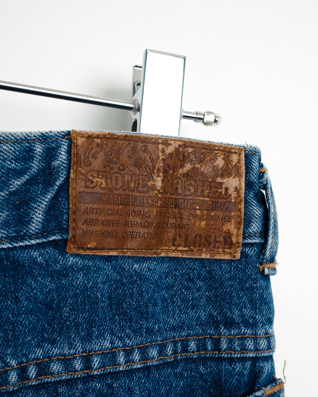 80's Pagged Jeans