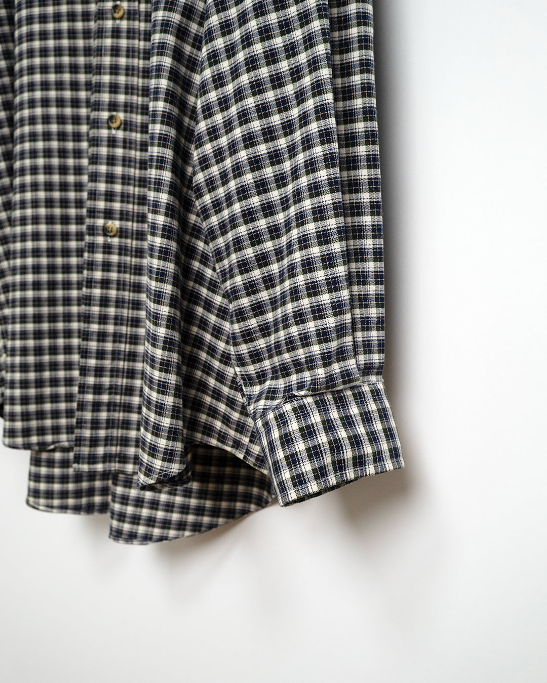 90's Cotton Plaid Shirt