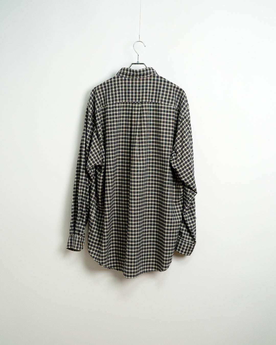 90's Cotton Plaid Shirt