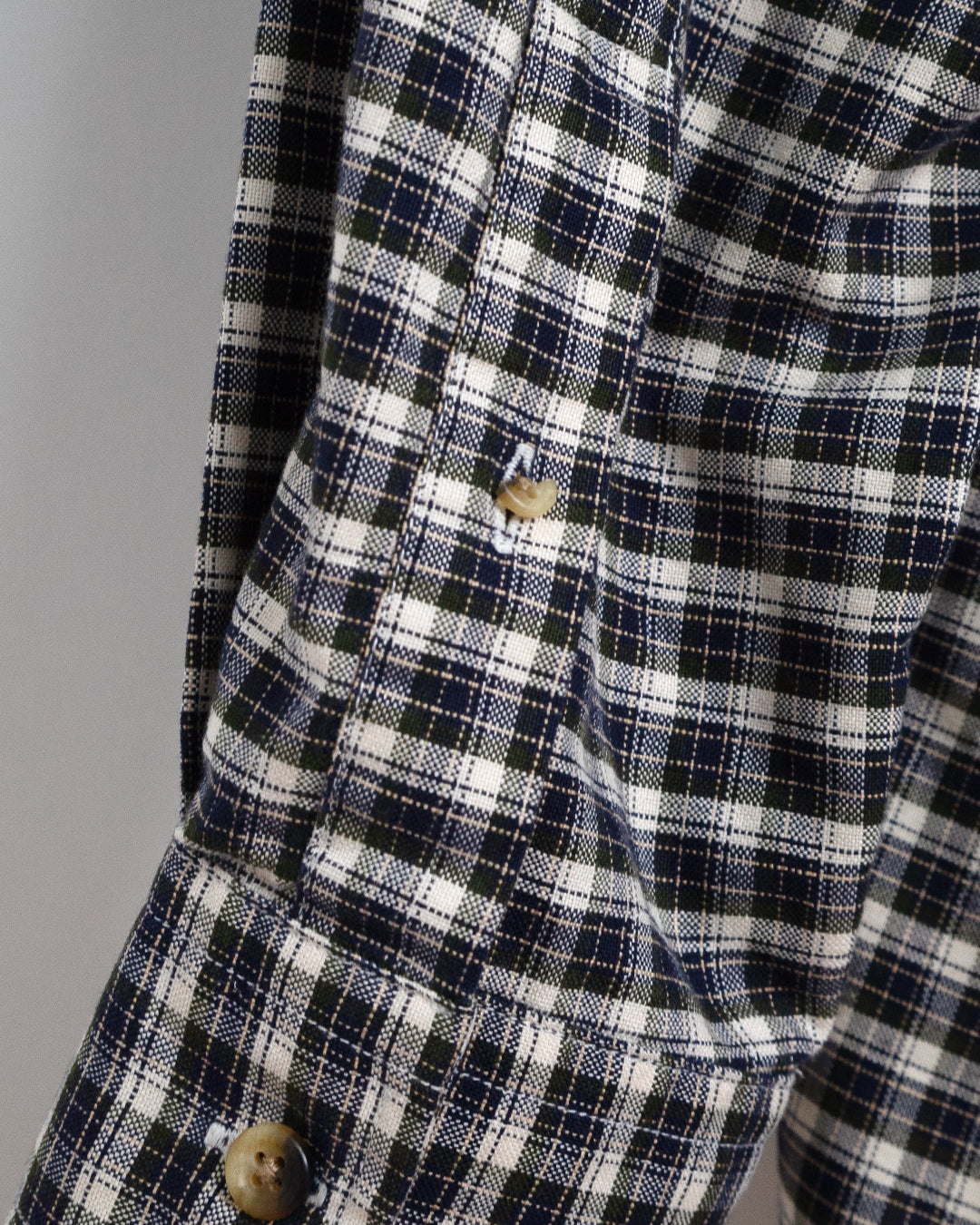 90's Cotton Plaid Shirt