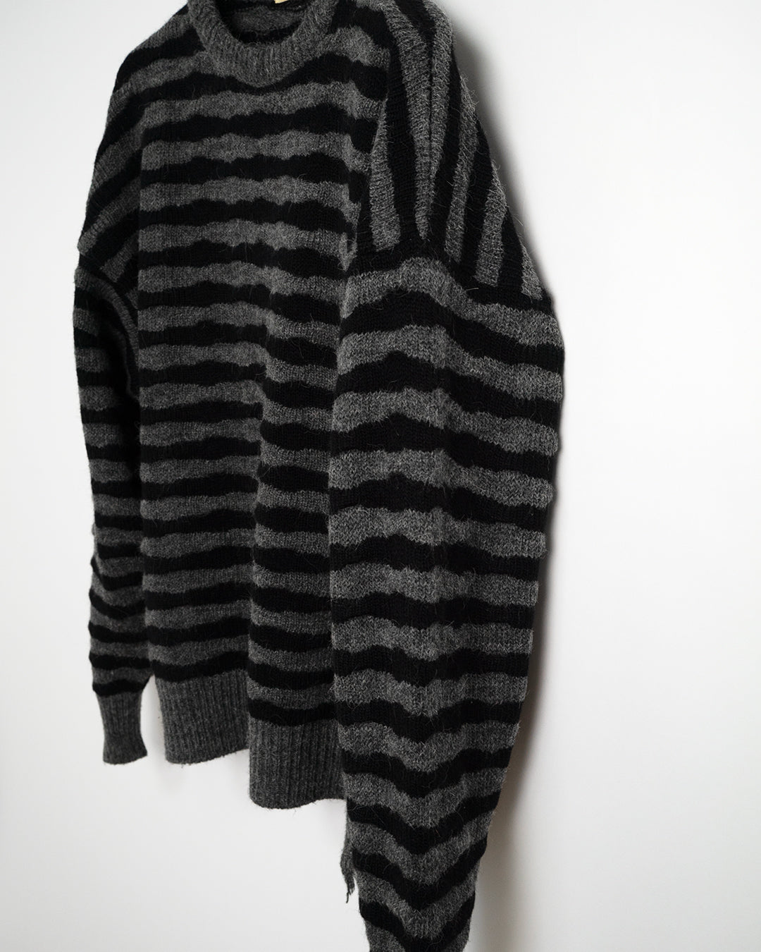 80's Wool Striped Sweater