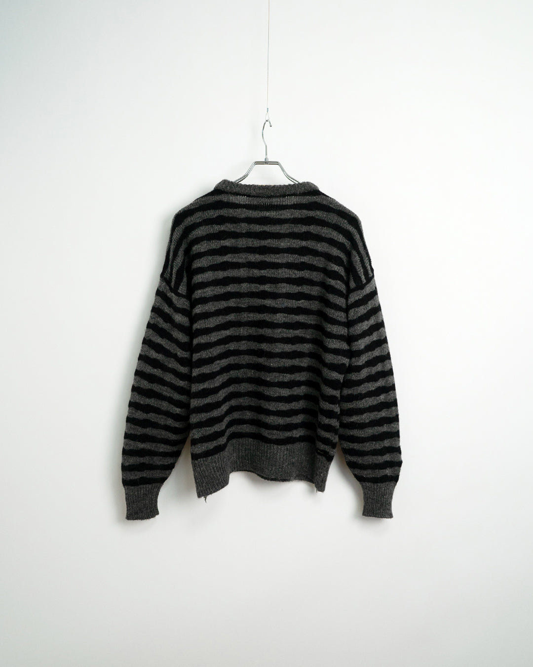 80's Wool Striped Sweater