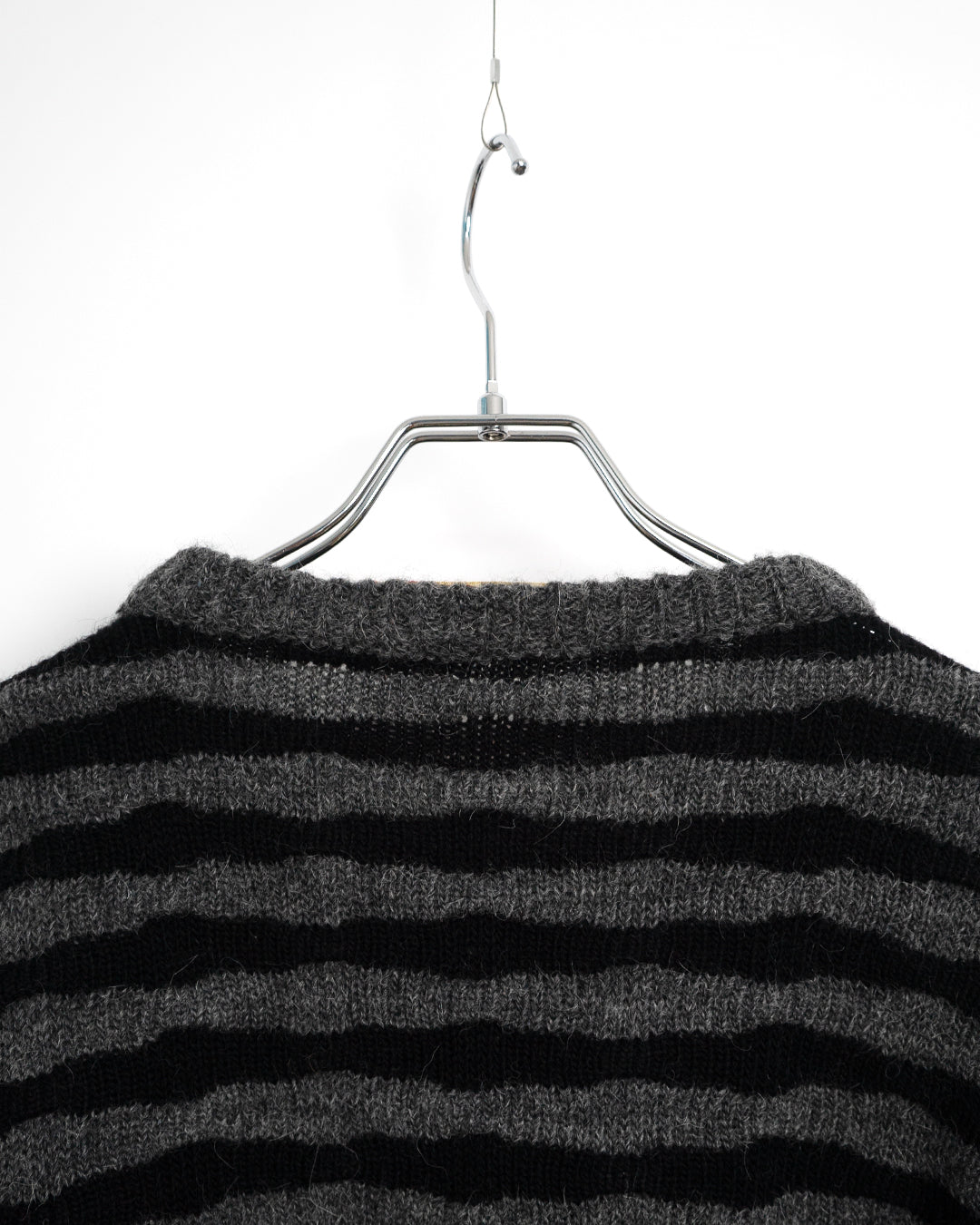 80's Wool Striped Sweater