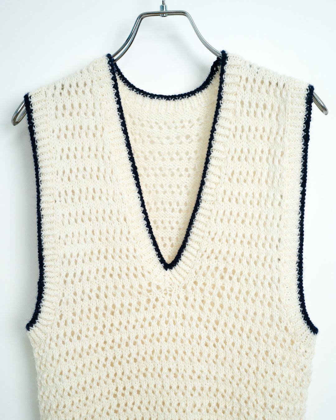 Handmade knit vest