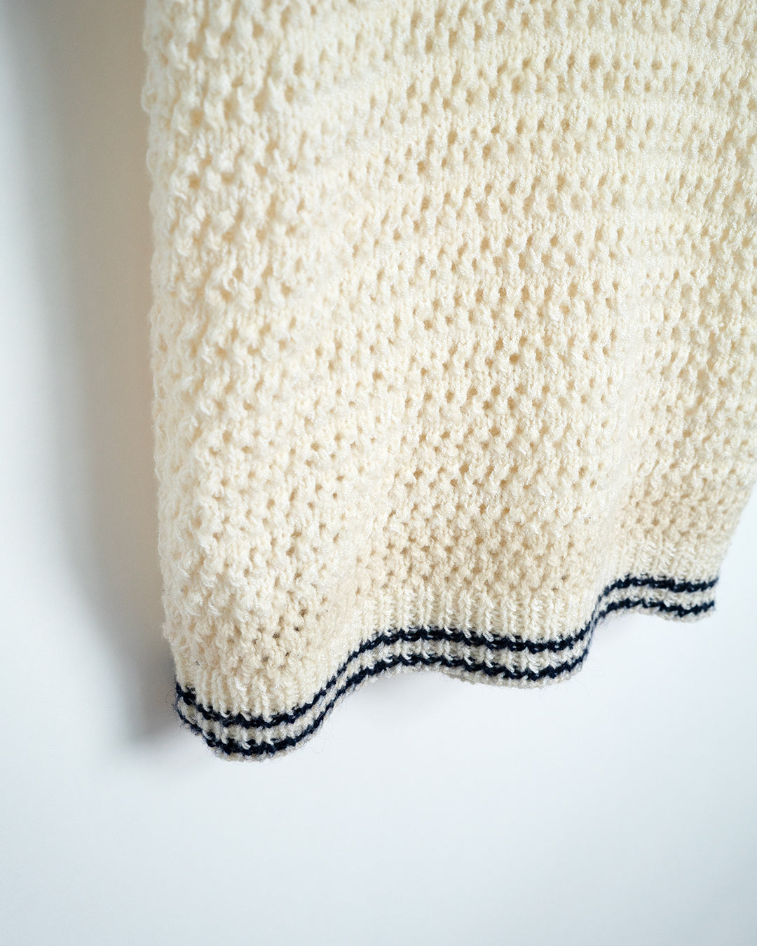 Handmade knit vest