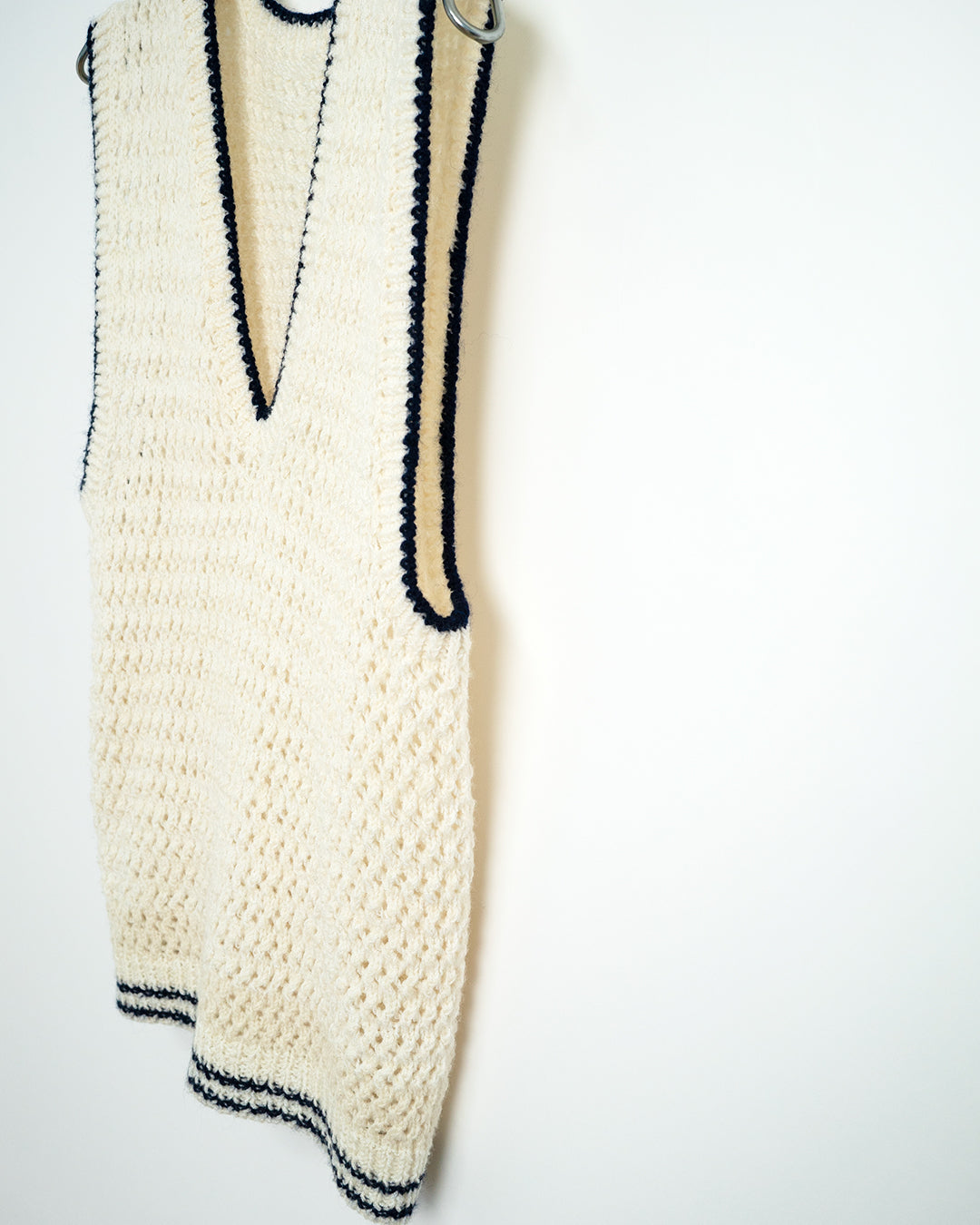 Handmade knit vest