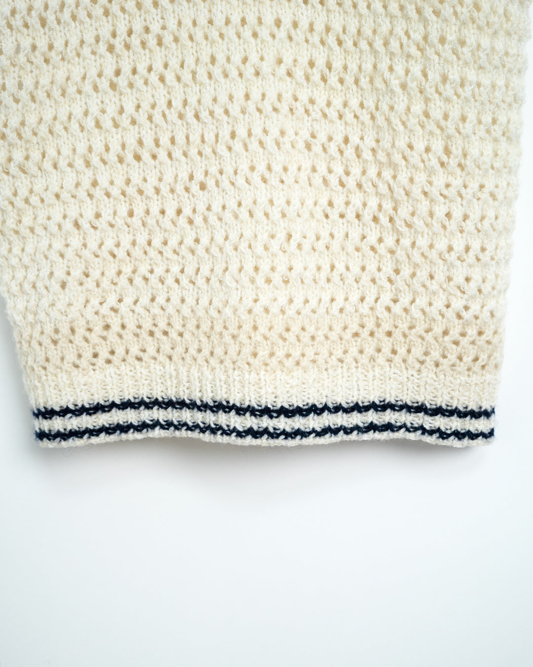 Handmade knit vest
