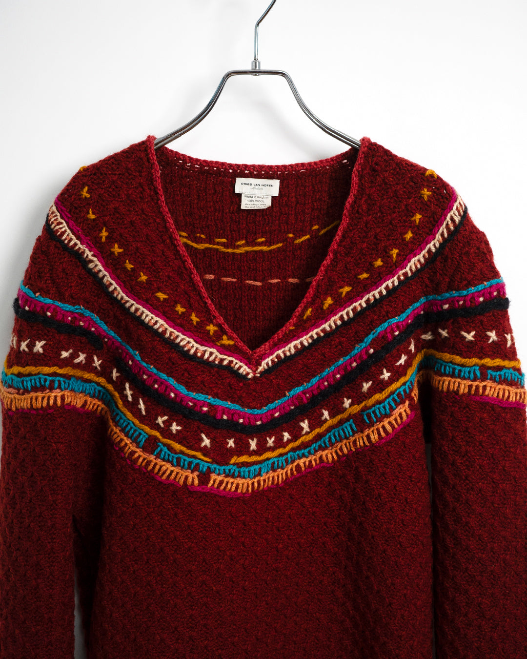 90's Hand-knitted Sweater