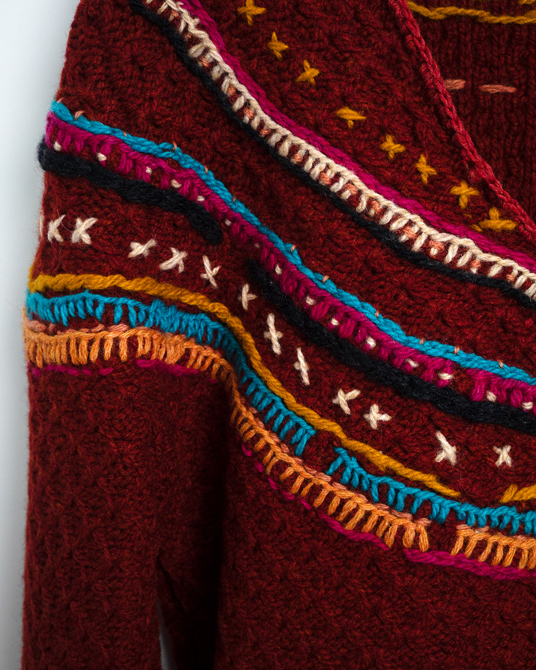 90's Hand-knitted Sweater