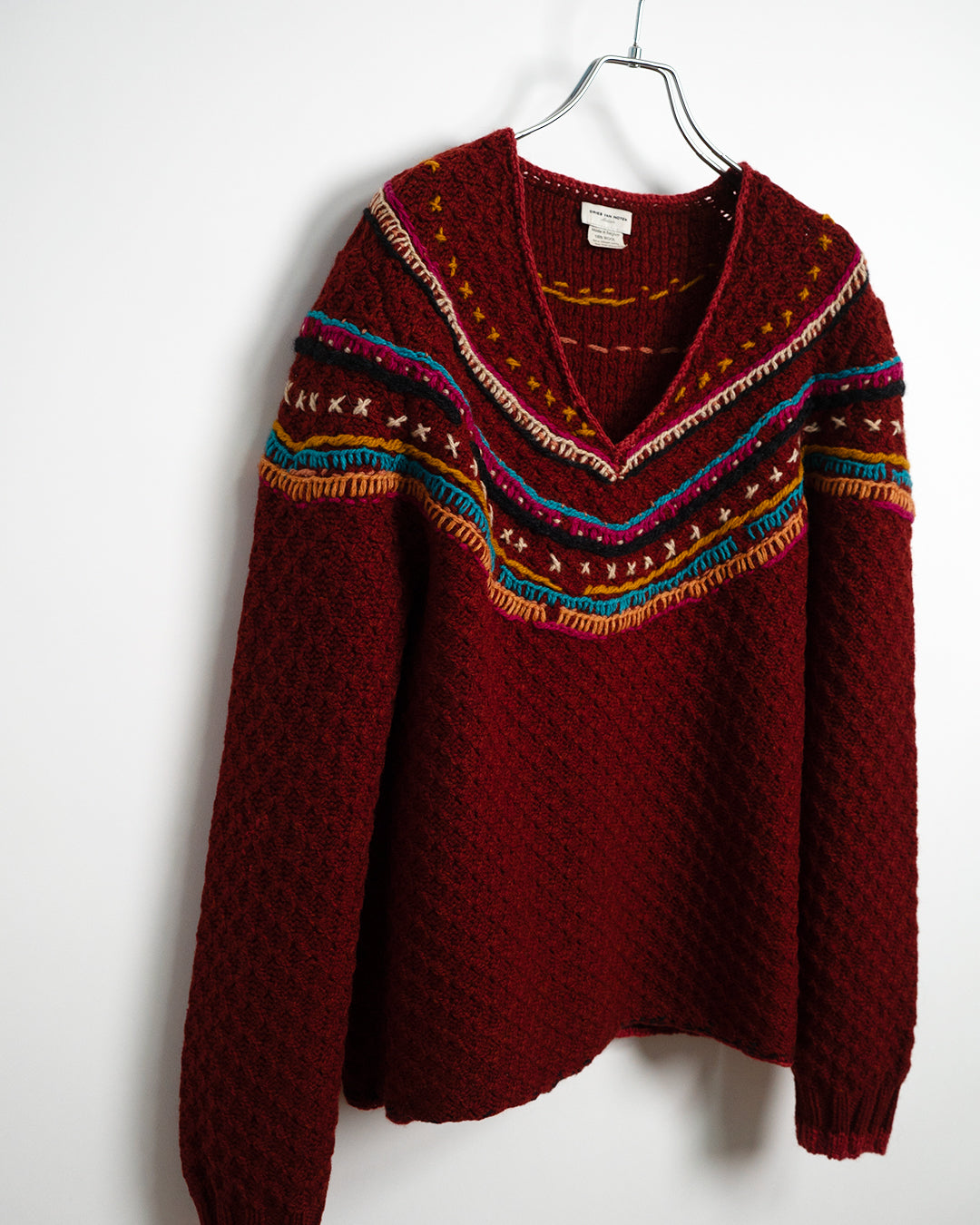 90's Hand-knitted Sweater