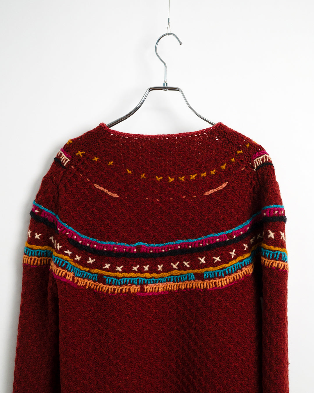 90's Hand-knitted Sweater