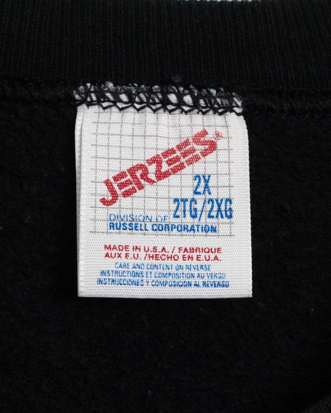 90's Plain Black Sweatshirt