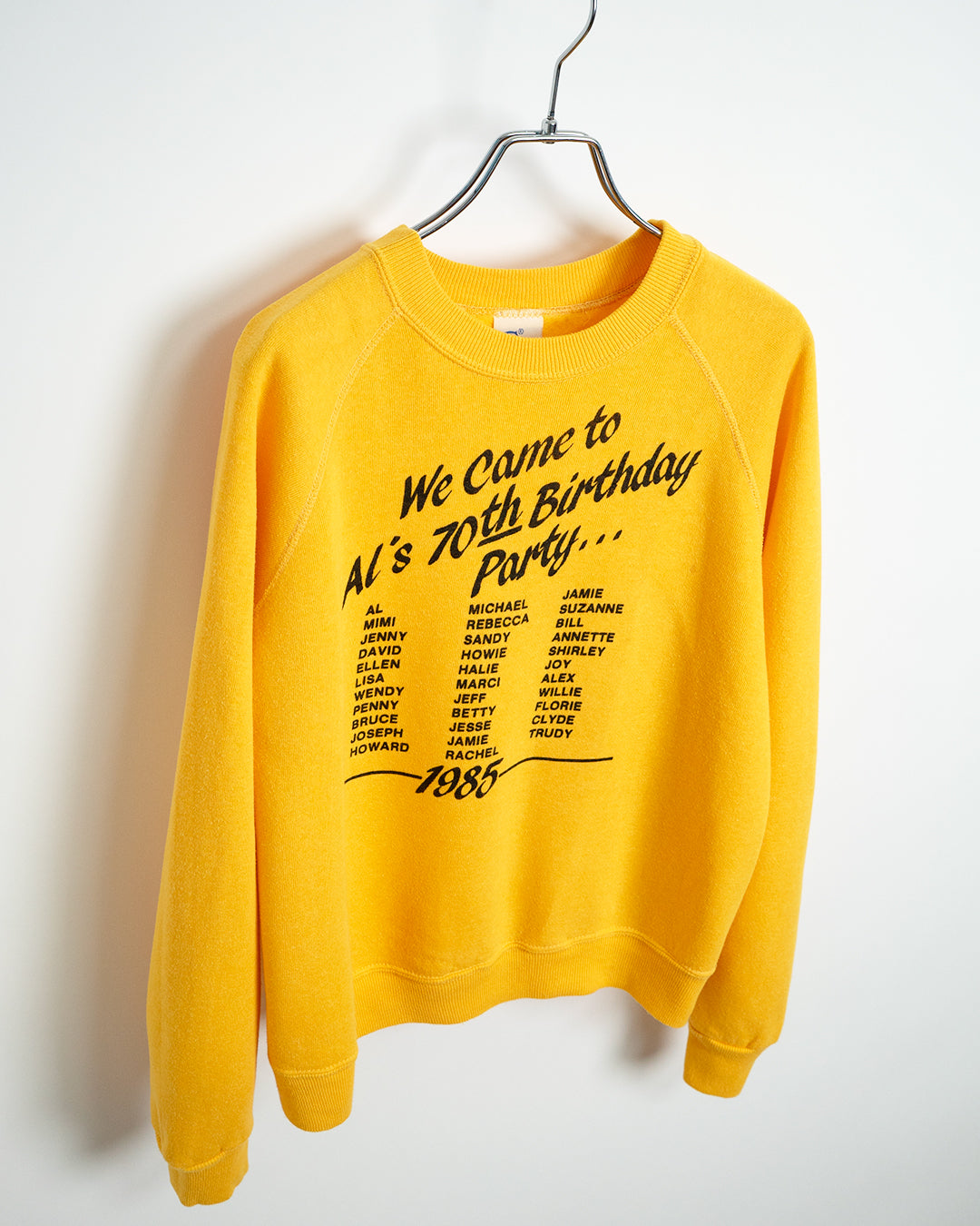 80's "Al's 70th Birthday Party" Sweatshirt