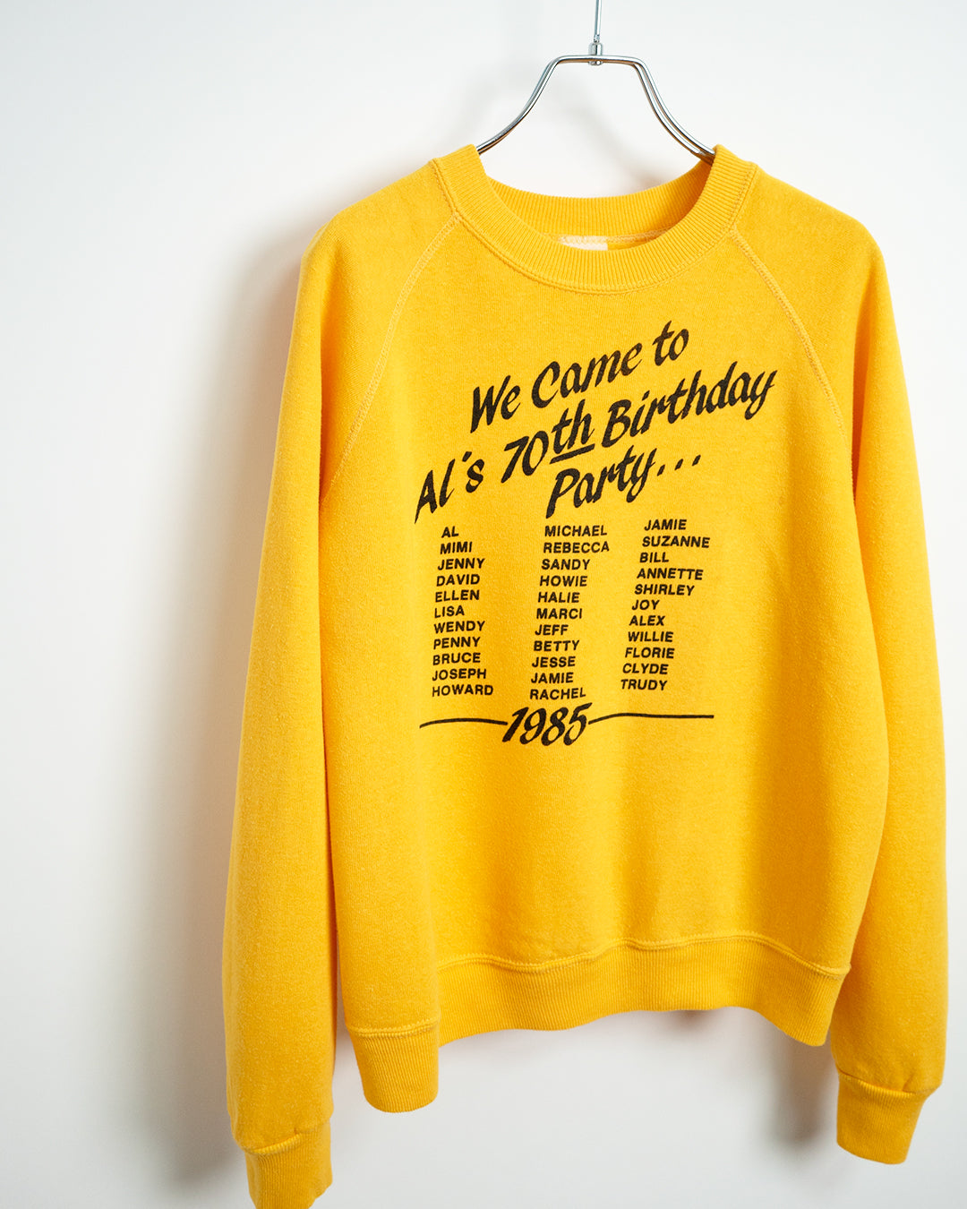 80's "Al's 70th Birthday Party" Sweatshirt