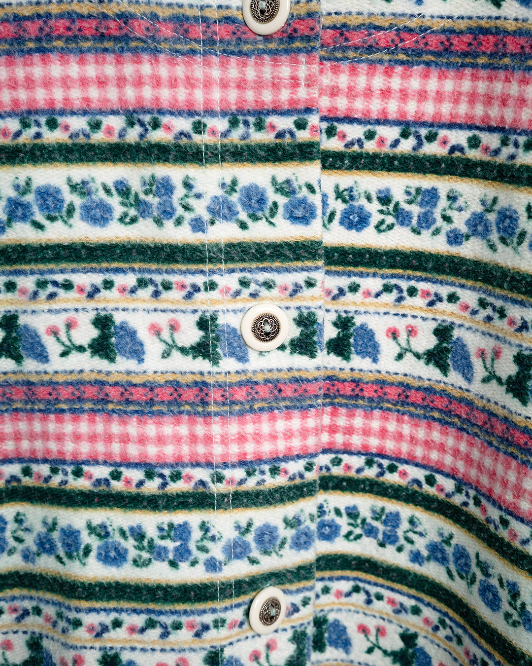 90's Printed Cardigan
