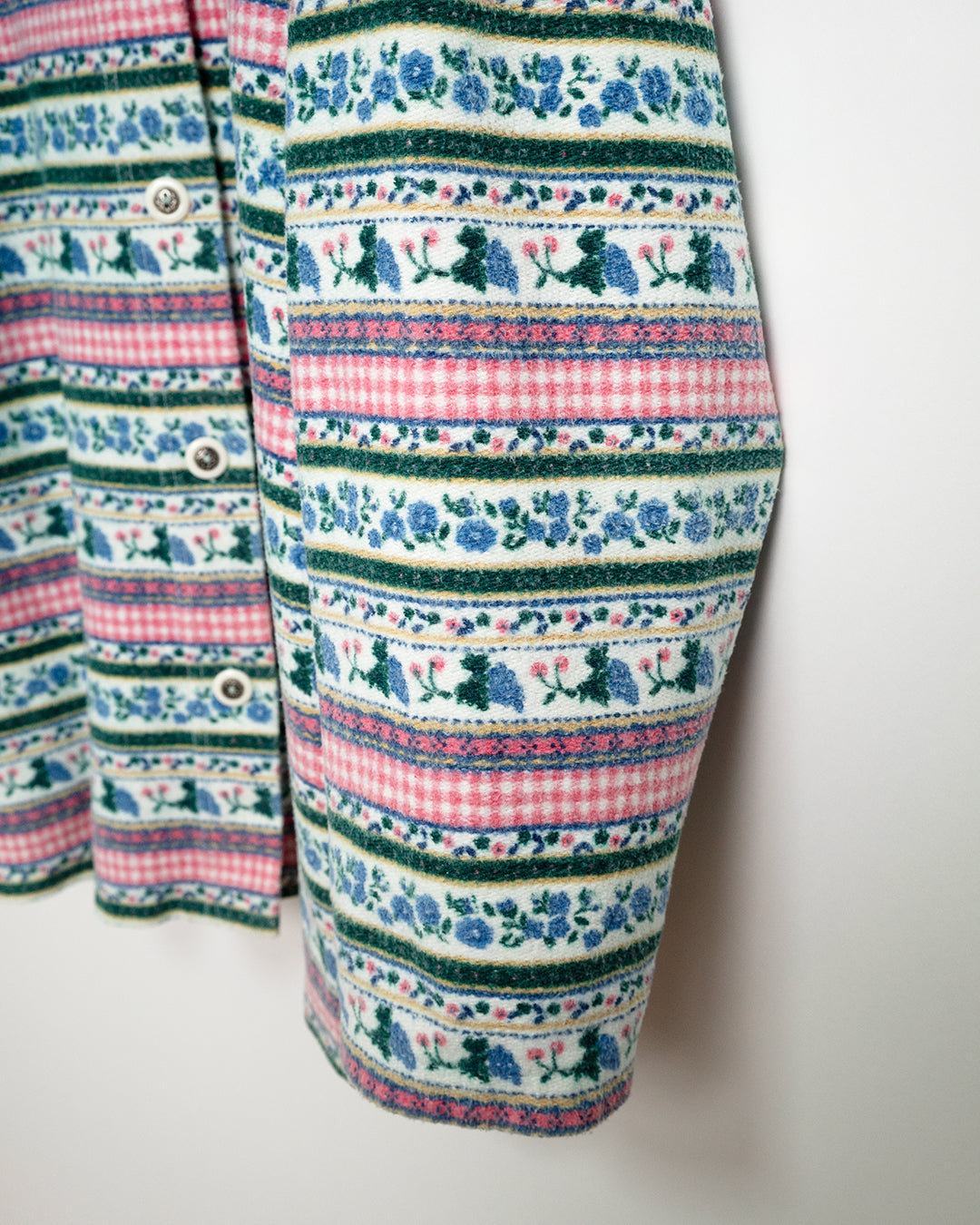 90's Printed Cardigan
