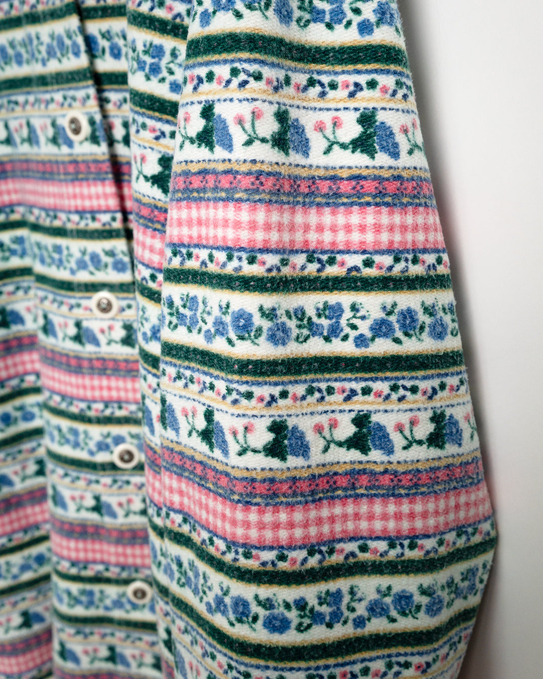 90's Printed Cardigan