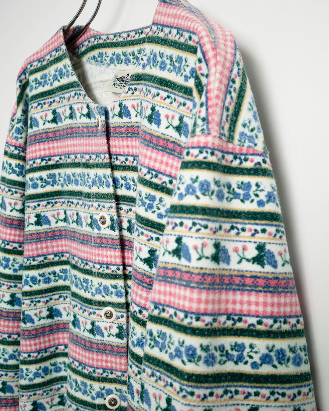90's Printed Cardigan