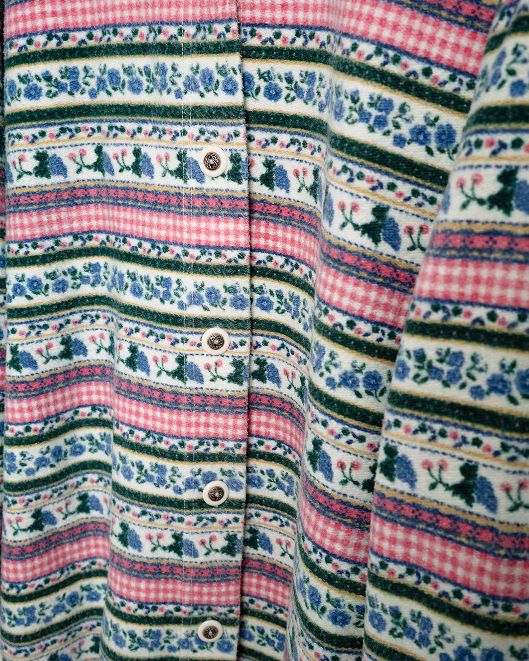 90's Printed Cardigan