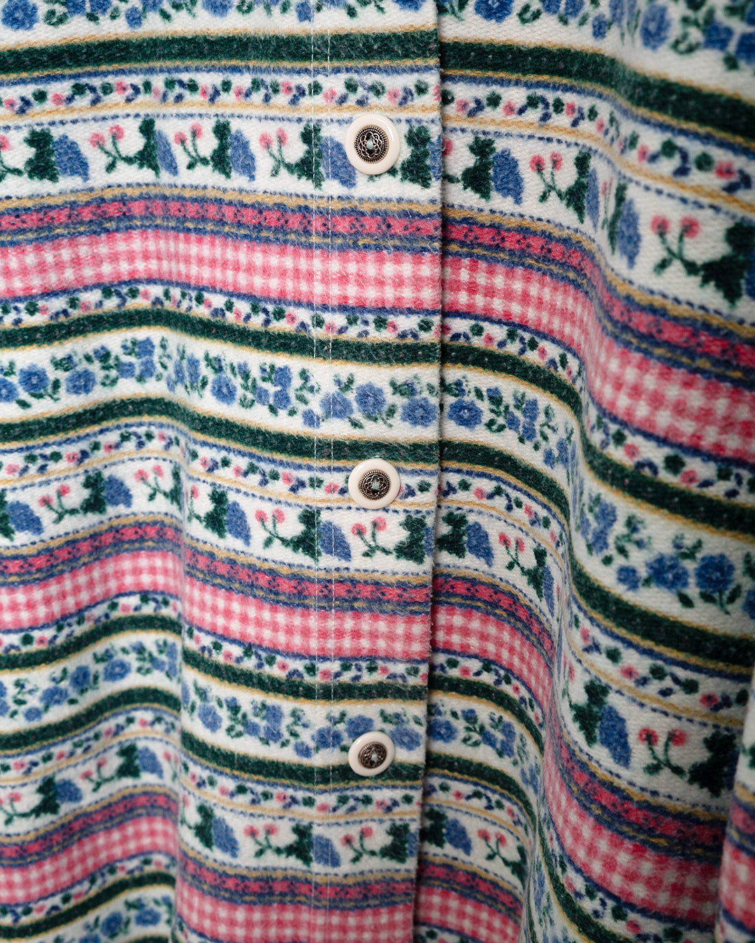 90's Printed Cardigan