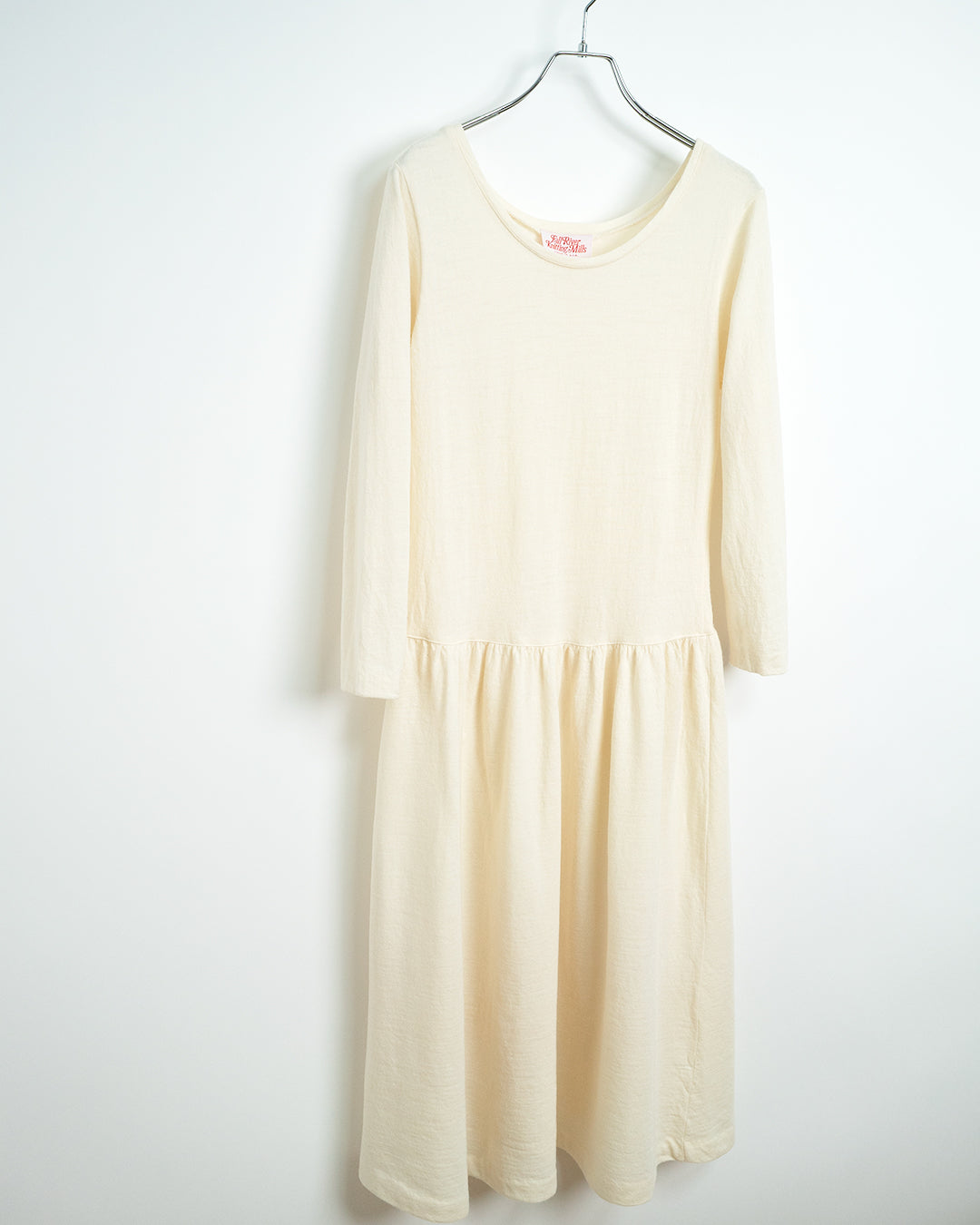 80's Long-sleeved Wool Knit Dress