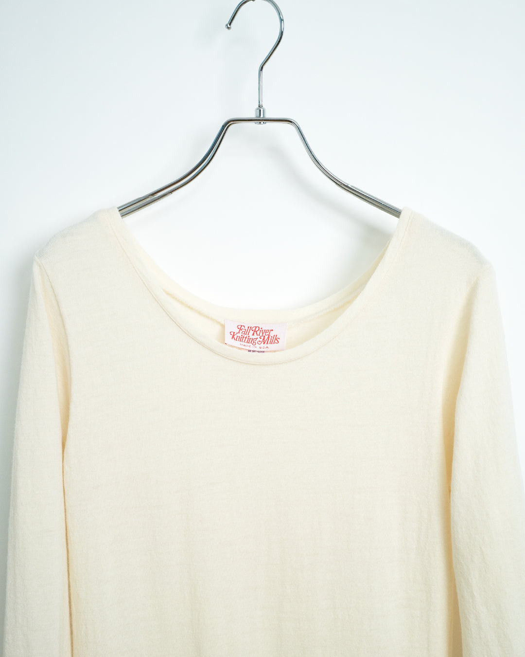 80's Long-sleeved Wool Knit Dress