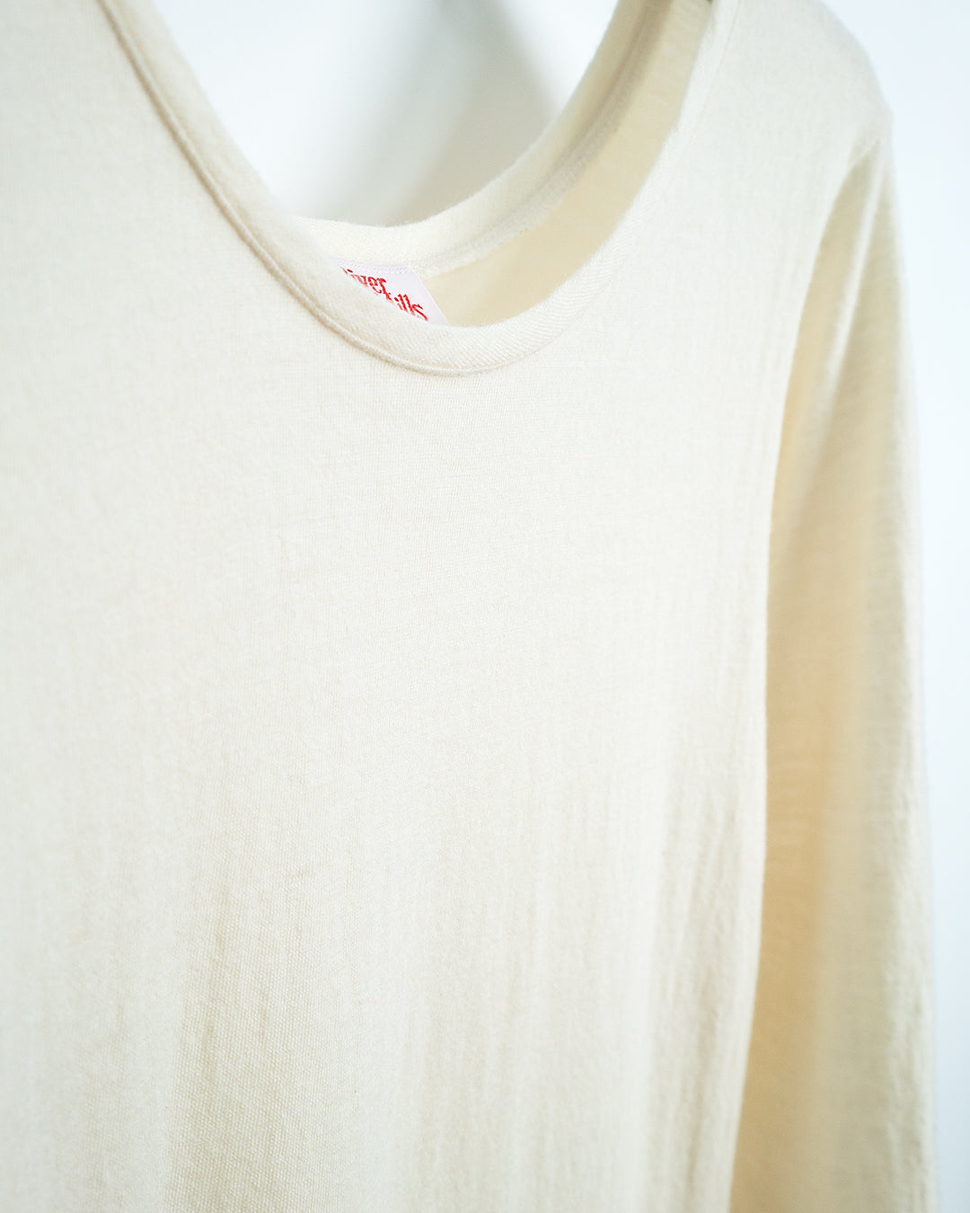 80's Long-sleeved Wool Knit Dress