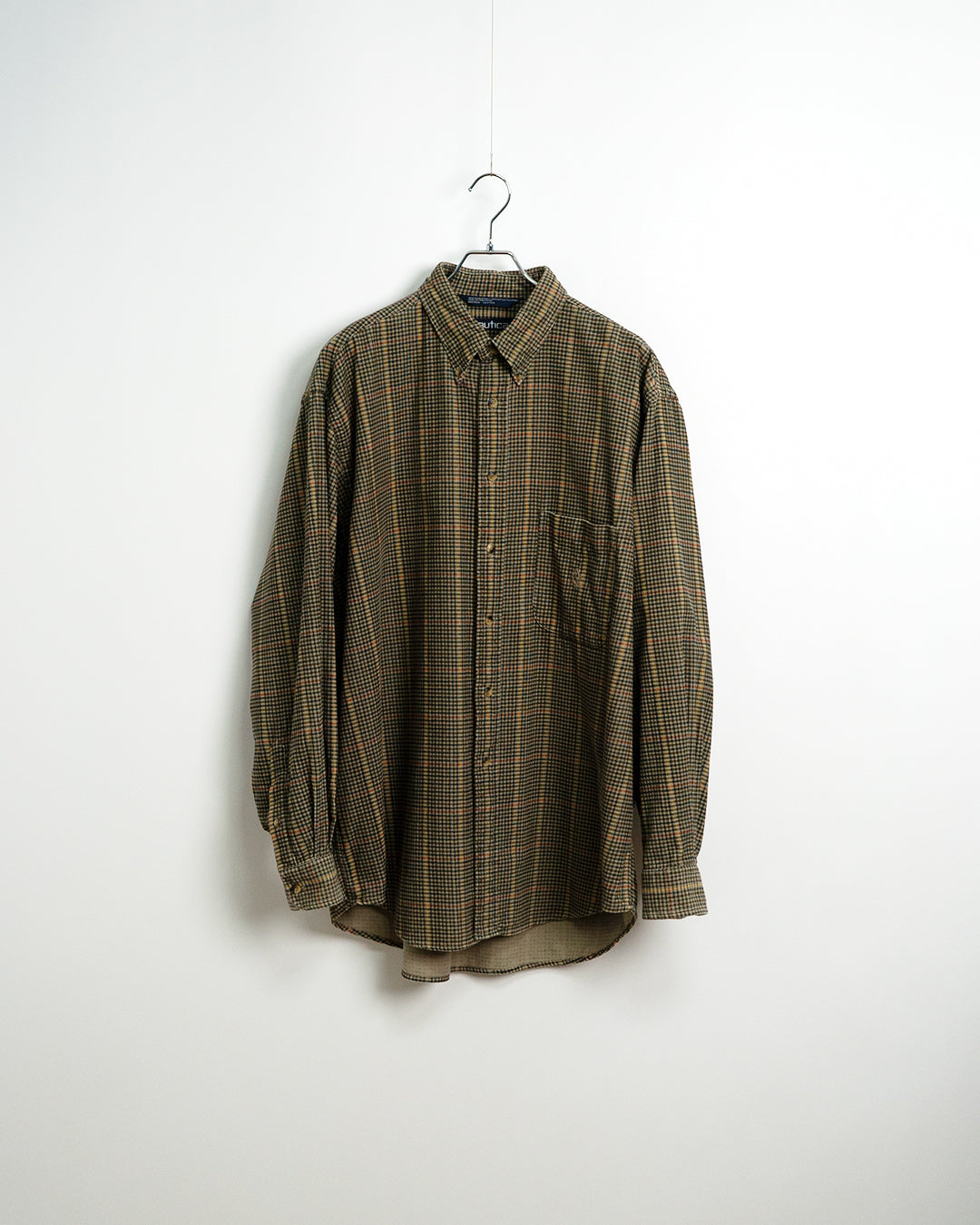 90's Corduroy Plaid Shirt