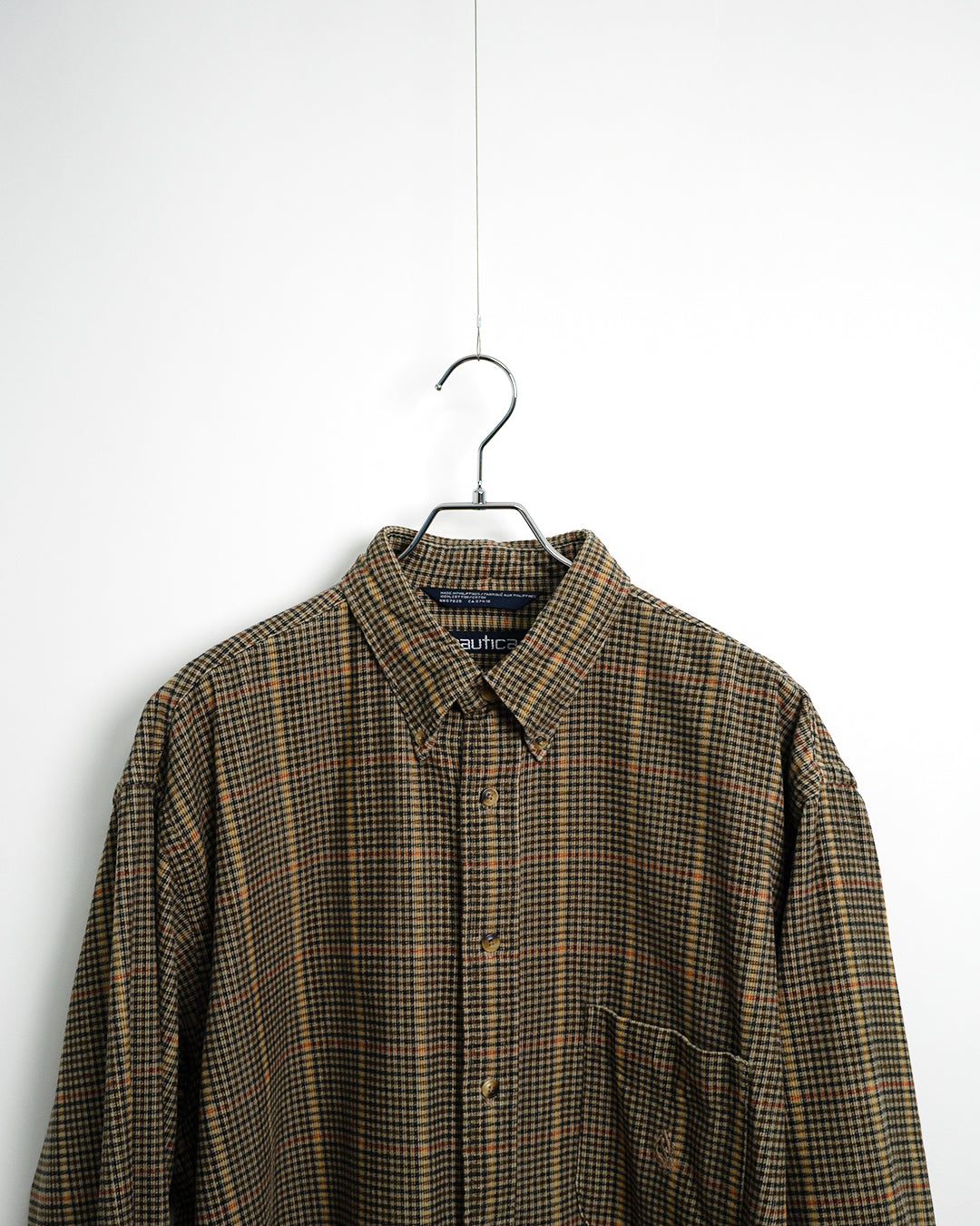 90's Corduroy Plaid Shirt