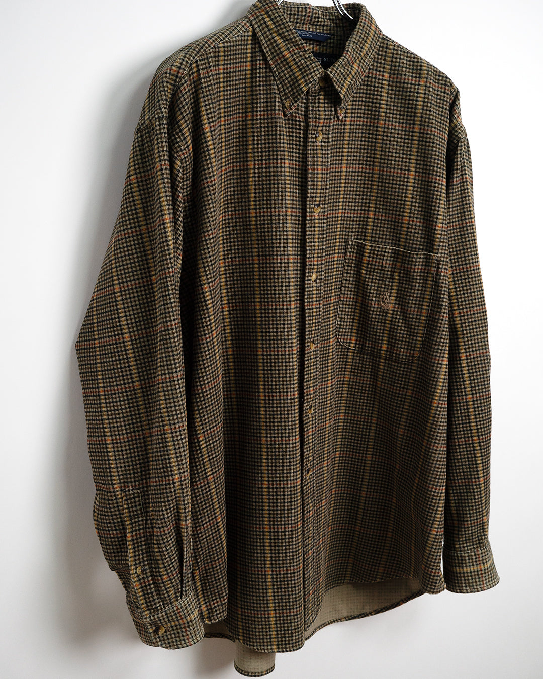 90's Corduroy Plaid Shirt