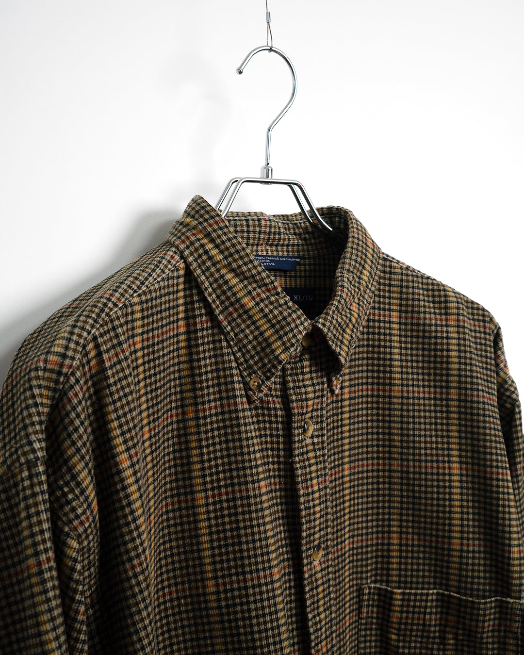 90's Corduroy Plaid Shirt
