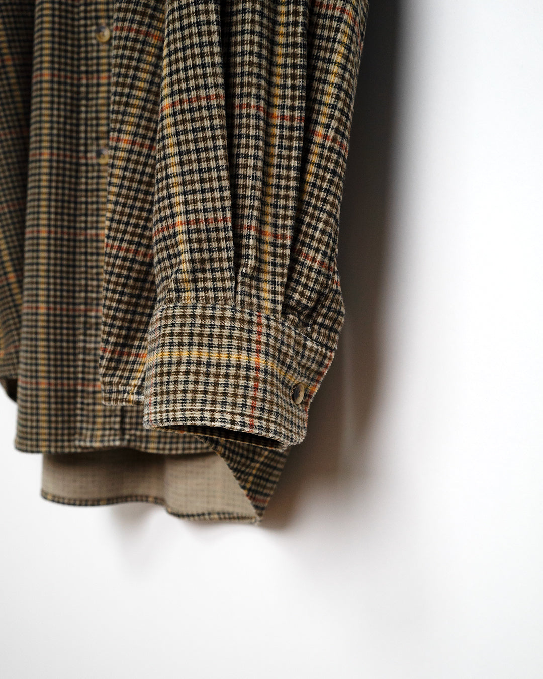 90's Corduroy Plaid Shirt