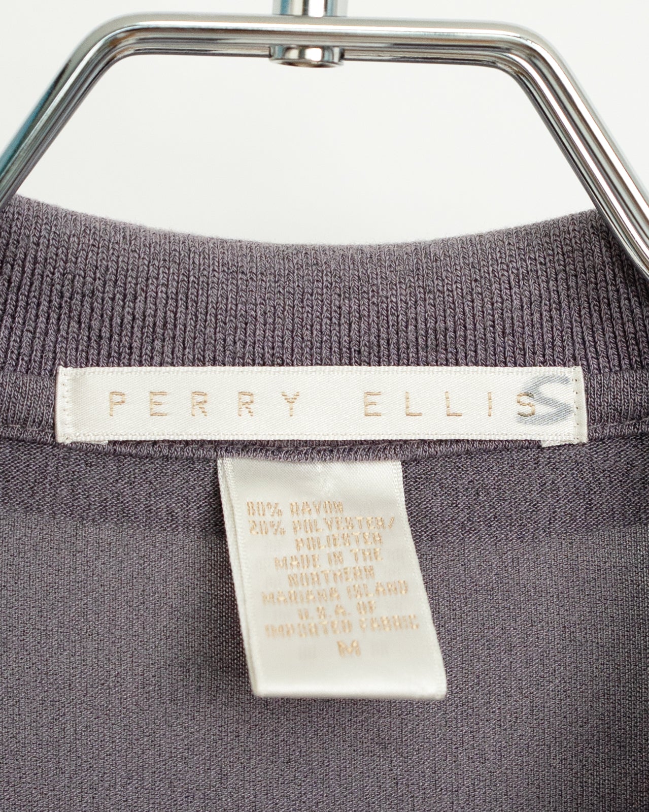 90s Long-Sleeved Polo Shirt