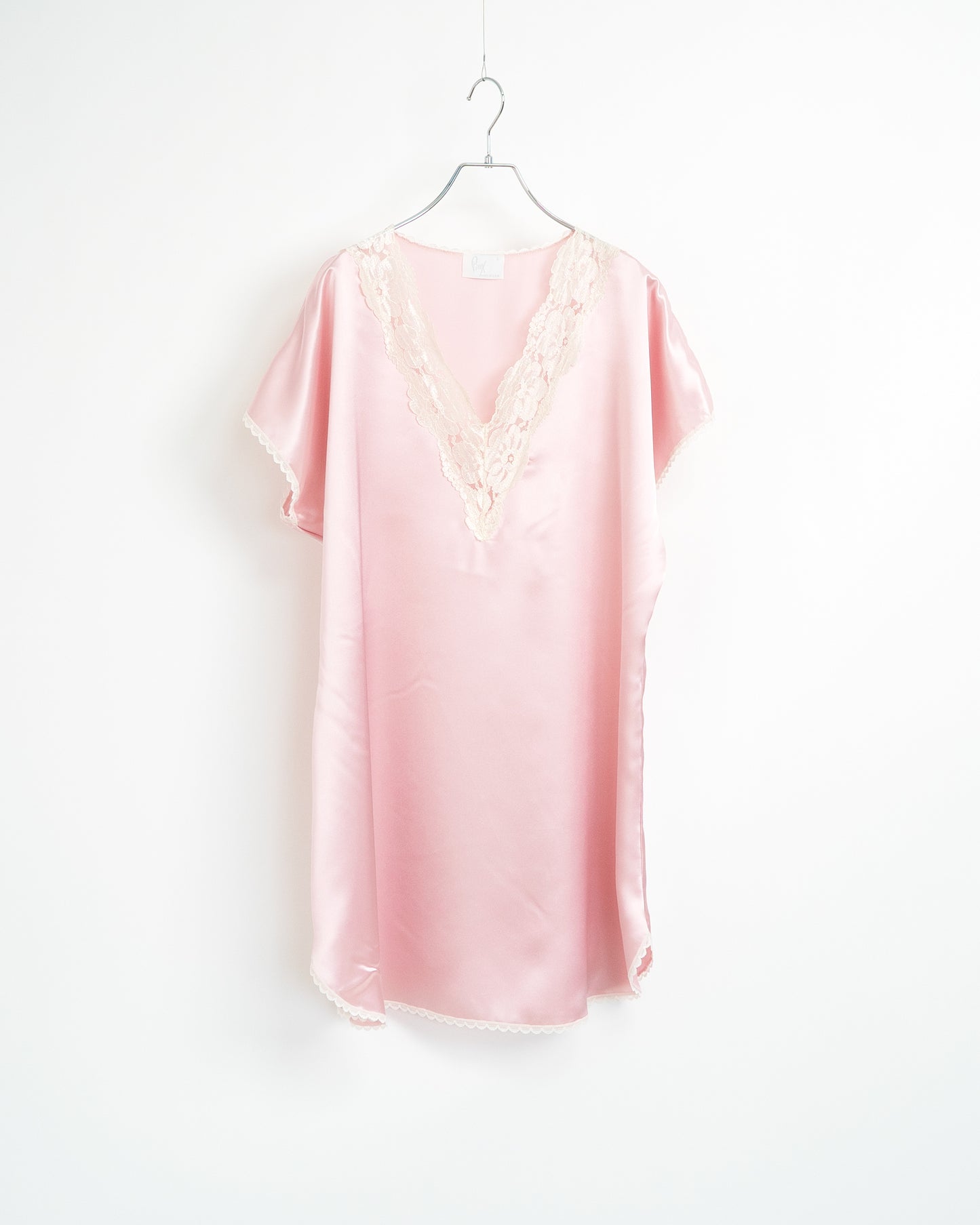 Pink Satin Dress