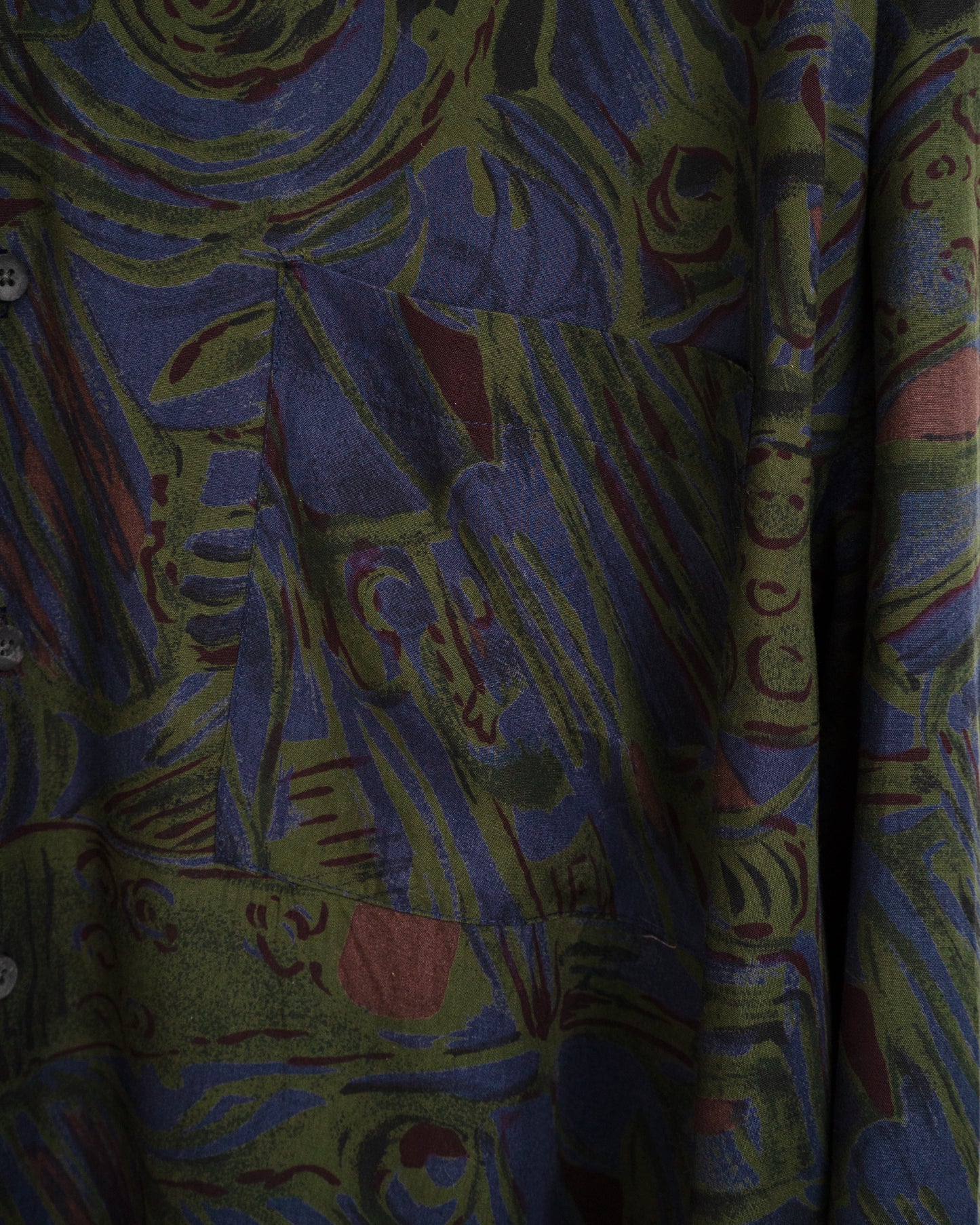 80's Abstract Patterned Shirt