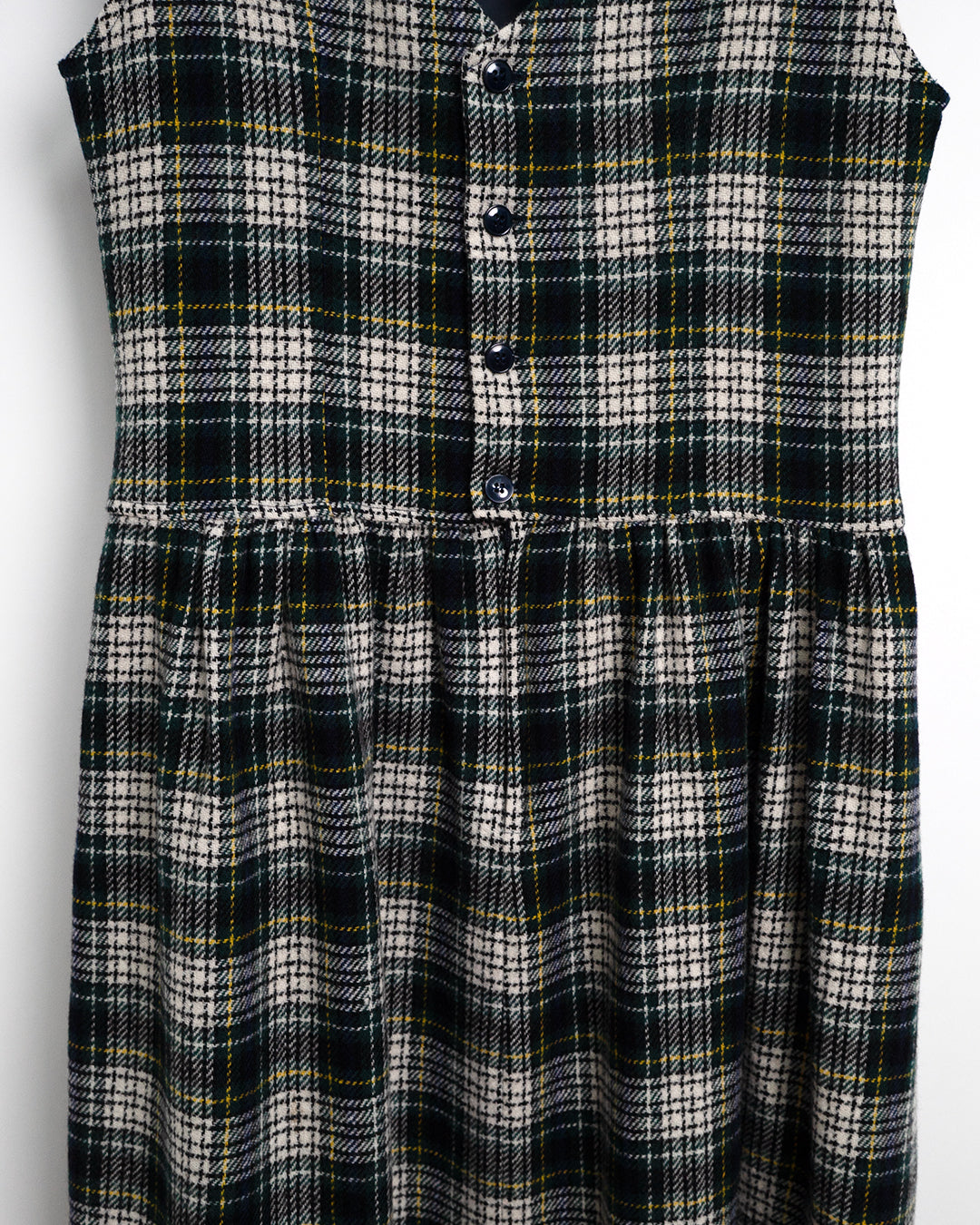 60's Plaid Wool Dress